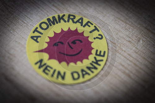 Aufkleber ATOMKRAFT NEIN DANKE