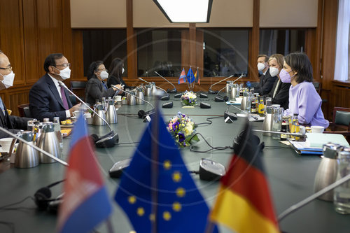 BMin Baerbock trifft AM Kambodscha