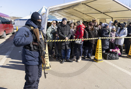 Refugee reception center for Ukrainian refugees,