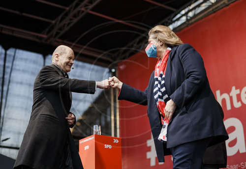 Olaf Scholz und Anke Rehlinger