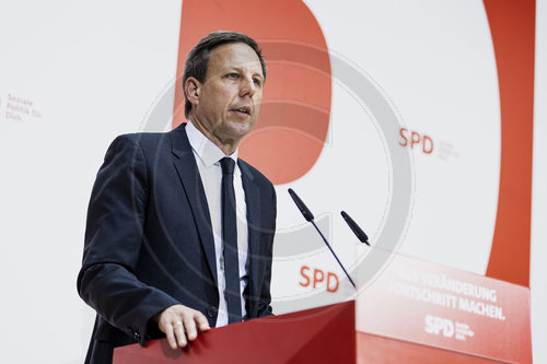 Pressekonferenz nach SPD-Vorstandsklausur