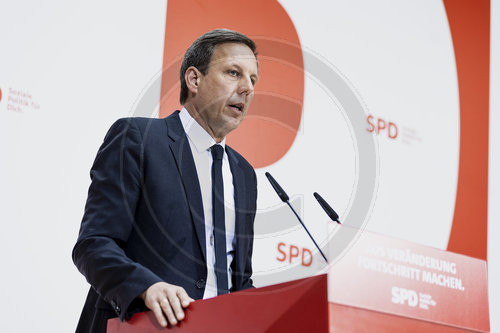 Pressekonferenz nach SPD-Vorstandsklausur