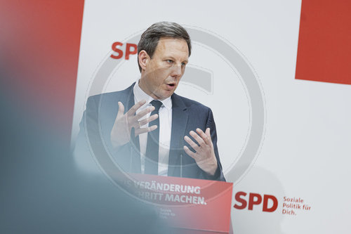 Pressekonferenz nach SPD-Vorstandsklausur