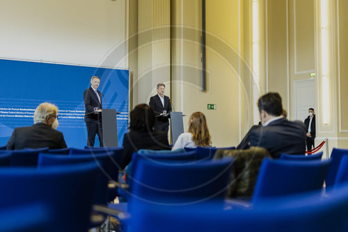 Pressekonferenz zu Wirtschaftshilfen