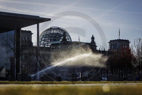 Reichstag am Morgen