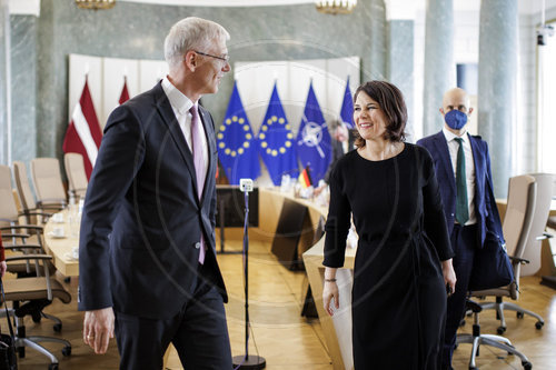 BMin Baerbock reist nach Lettland