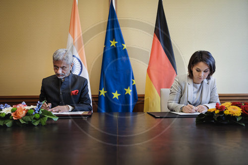 Annalena Baerbock trifft Subrahmanyam Jaishankar
