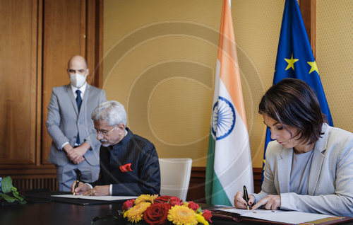 Annalena Baerbock trifft Subrahmanyam Jaishankar