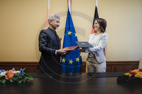 Annalena Baerbock trifft Subrahmanyam Jaishankar