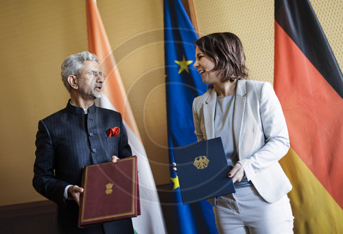 Annalena Baerbock trifft Subrahmanyam Jaishankar