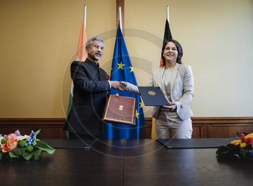 Annalena Baerbock trifft Subrahmanyam Jaishankar