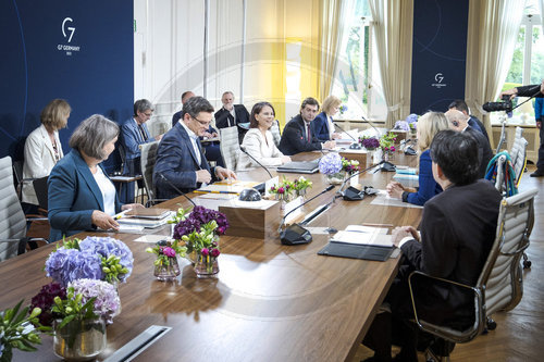 G7 AussenministerInnen-Treffen in Weissenhaus