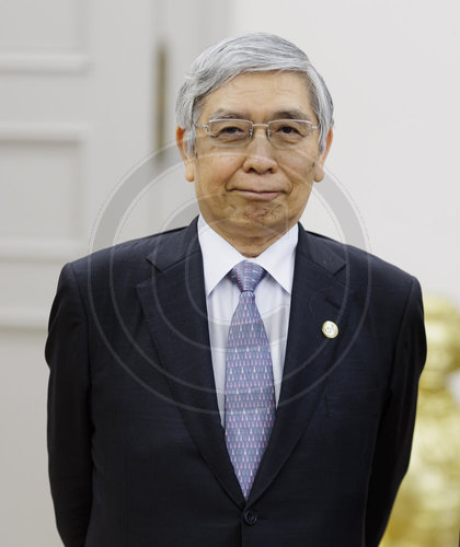 Haruhiko Kuroda, Gouverneur der japanischen Nationalbank,
