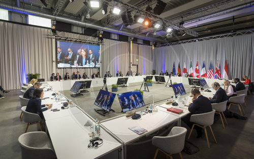 BMin Baerbock bei G7 Treffen