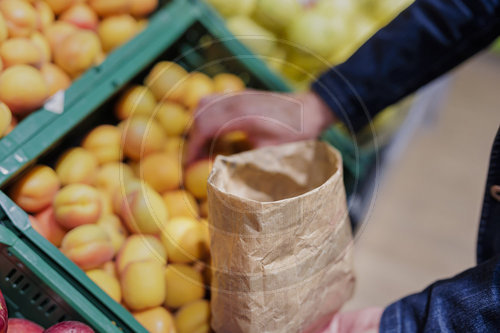 Einkauf im Supermarkt