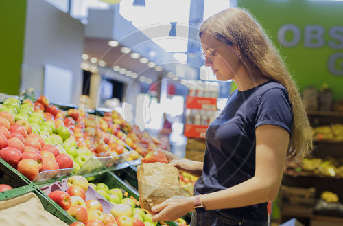 Einkauf im Supermarkt