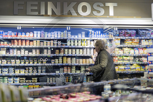 Einkauf im Supermarkt