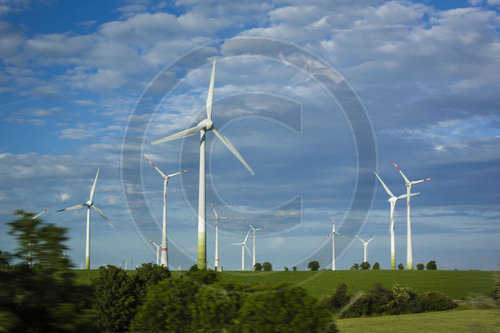 Windpark - Windraeder in Sachsen-Anhalt