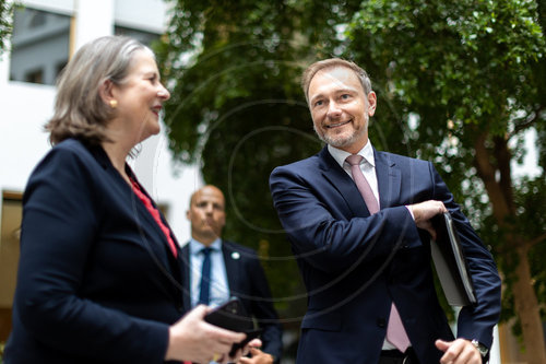 Bundesfinanzminister Christian Lindner in der BPK Vorstellung Entwurf Bundeshaushalt 2023