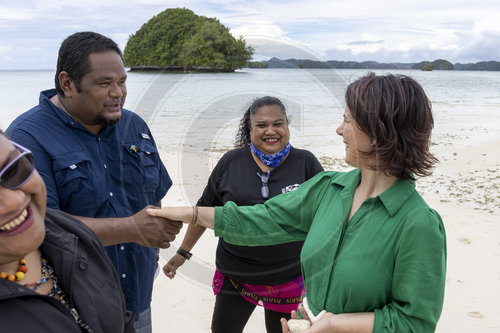 BMin Baerbock auf Palau
