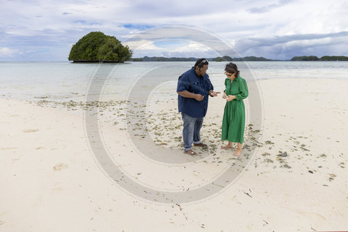 BMin Baerbock auf Palau
