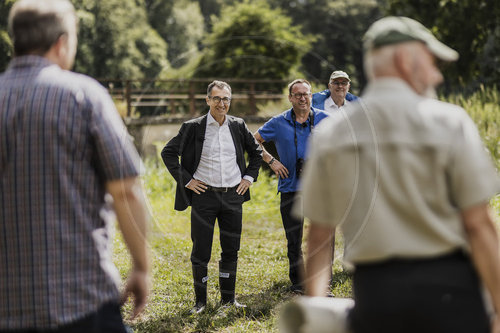 Landwirtschaftsminister Oezdemir besucht Nasswiese