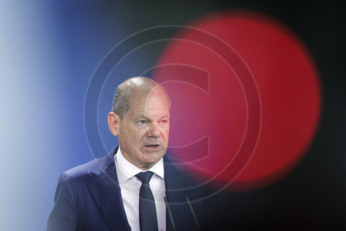 Olaf Scholz empfaengt Mahmud Abbas