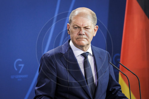 Olaf Scholz empfaengt Mahmud Abbas