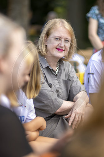 Bundesfamilienministerin Lisa Paus in Teutschenthal