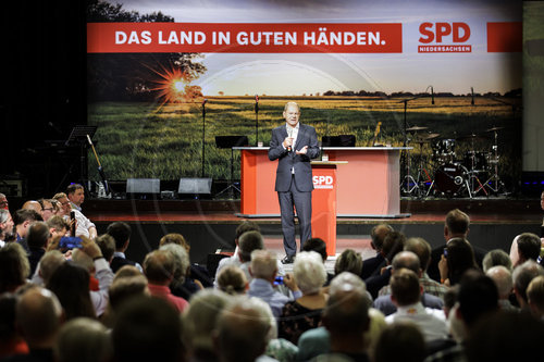 Wahlkampfauftakt SPD Niedersachsen