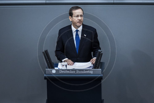 Jitzchak Herzog im Deutschen Bundestag