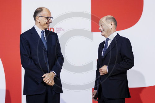 Enrico Letta im Willy-Brandt-Haus