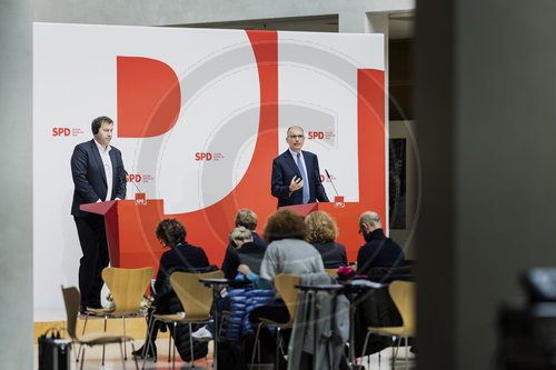 Enrico Letta im Willy-Brandt-Haus