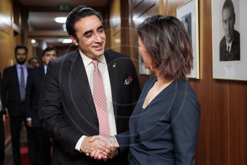 BMin Baerbock trifft AM PAK Bilawal Bhutto Zardari