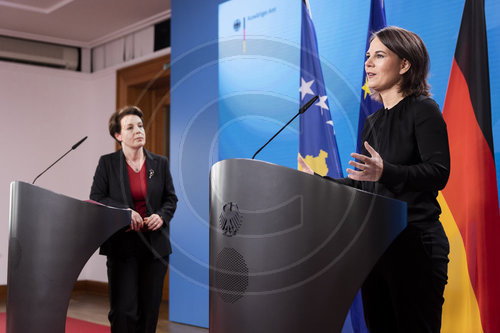 BMin und AM Kosovo Pressekonferenz