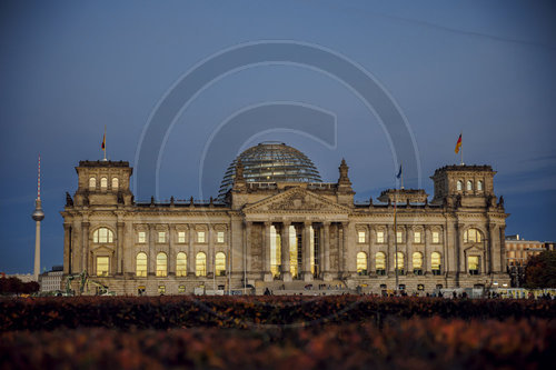 Herbststimmung am Bundestag