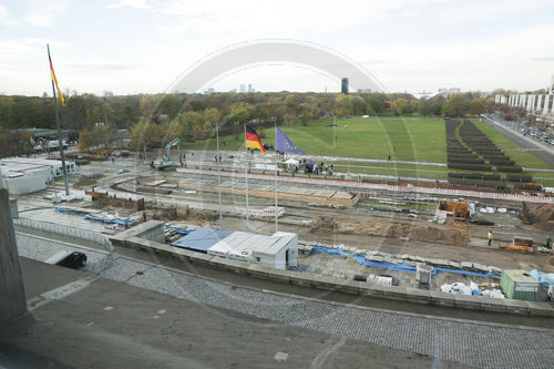 Baumassnahmen Reichstagswiese