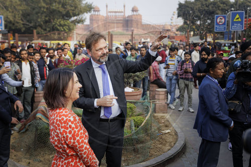 Aussenministerin Baerbock reist nach Indien