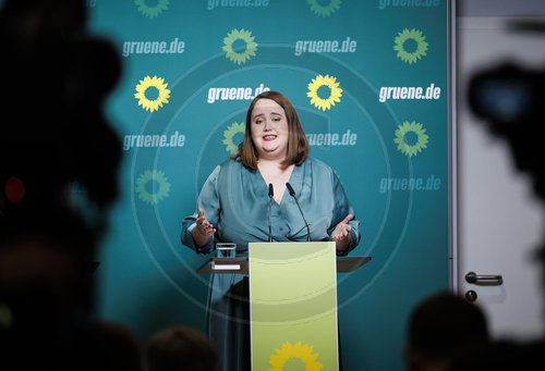 Pressekonferenz von Buendnis 90/Die Gruenen