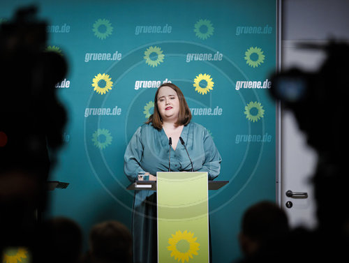 Pressekonferenz von Buendnis 90/Die Gruenen