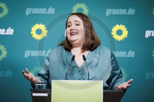 Pressekonferenz von Buendnis 90/Die Gruenen