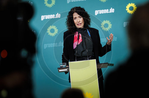 Pressekonferenz von Buendnis 90/Die Gruenen