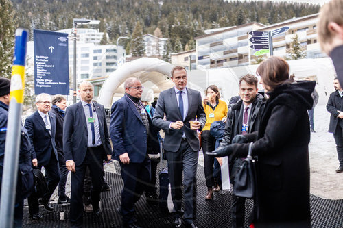 Bundesfinanzminister Christian Lindner beim World Economic Forum 2023