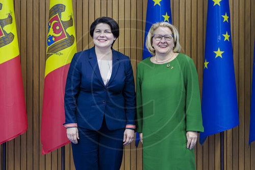 Svenja Schulze (SPD) und  Natalia Gavrilita