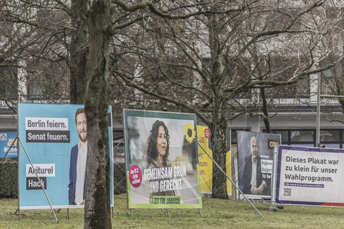 Wahlkampf in Berlin