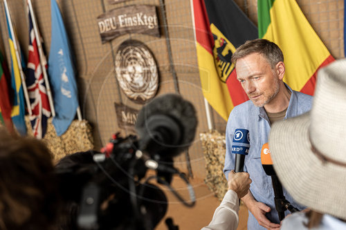 Bundesfinanzminister Christian Lindner Westafrika Reise
