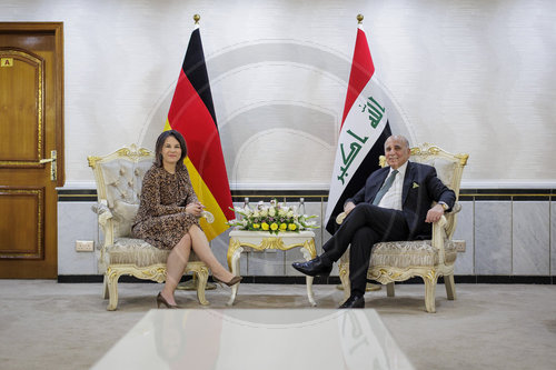 Aussenministerin Baerbock im Irak