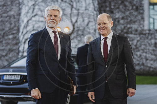 Bundeskanzler Olaf Scholz trifft Petr Pavel