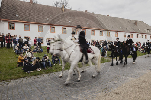 Osterreiter in der Oberlausitz