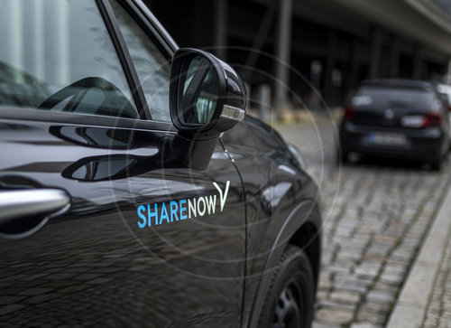 ShareNow-Fahrzeug